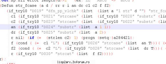 Automatic Encrypted inside Ascii.Lsp,from source Lisp2arx-source - You see here encrypted in - AcedHint