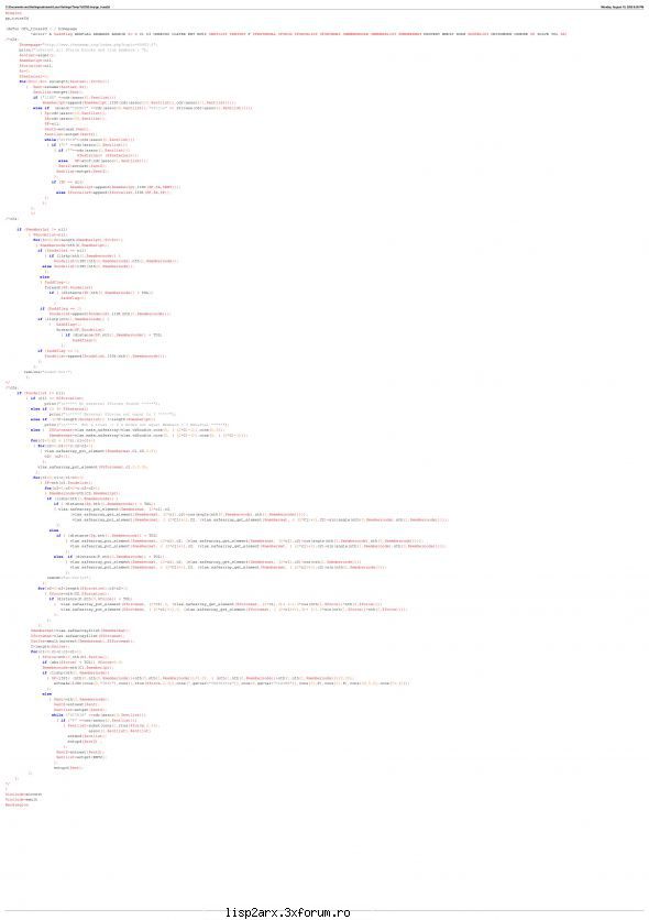 aici vedeti   convert lisp to c++