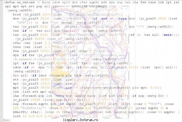 FloorPlan to AutoGenerate Beam Section - All Names of Function are hidden/s with Numbers - DrawingTools